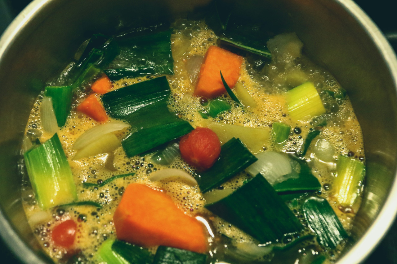 Sopa de verduras. Foto: Unsplash