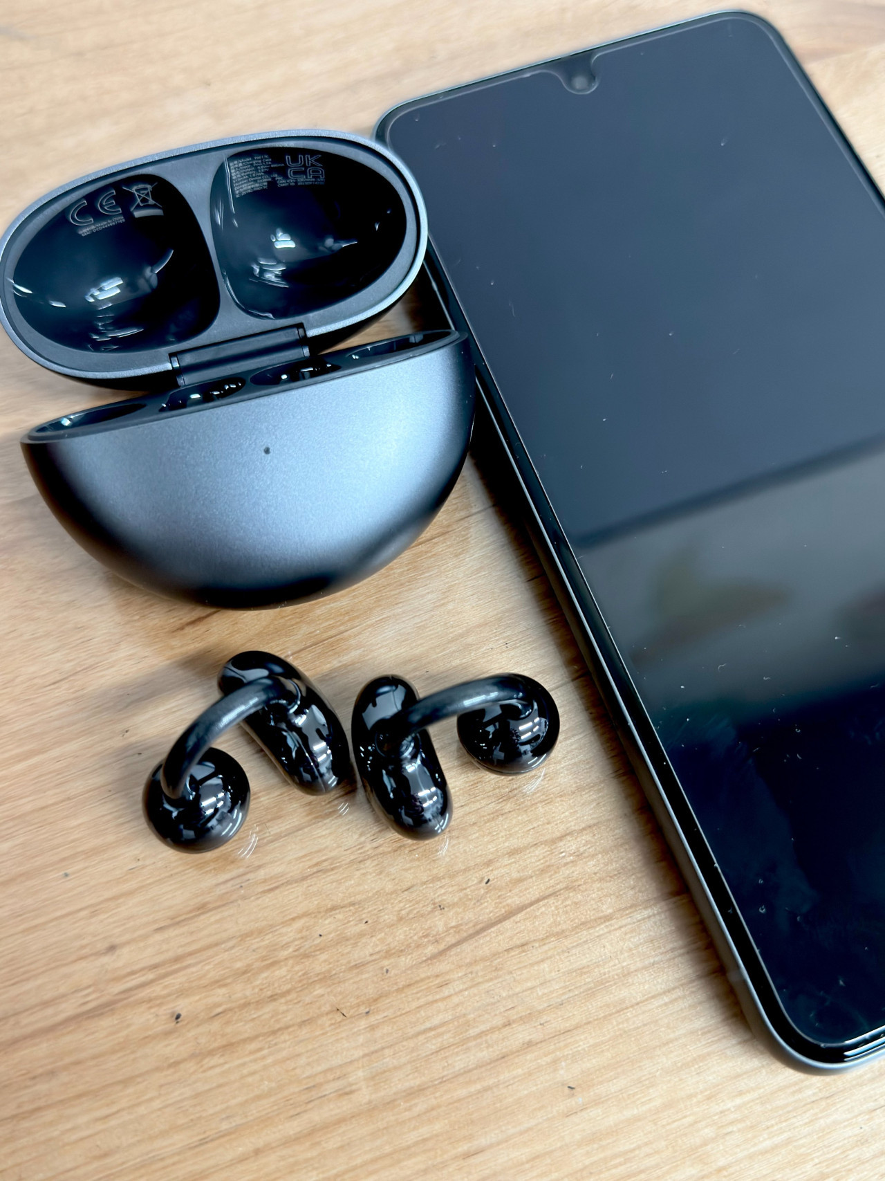 Los nuevos auriculares de diseño abierto de Huawei. Foto: X.